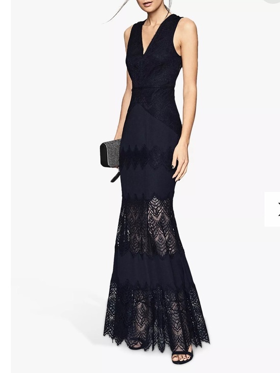 Reiss Dresses & Skirts - #288 Reiss Adala Lace (Retail $595CAD) Navy Blue Maxi Dress